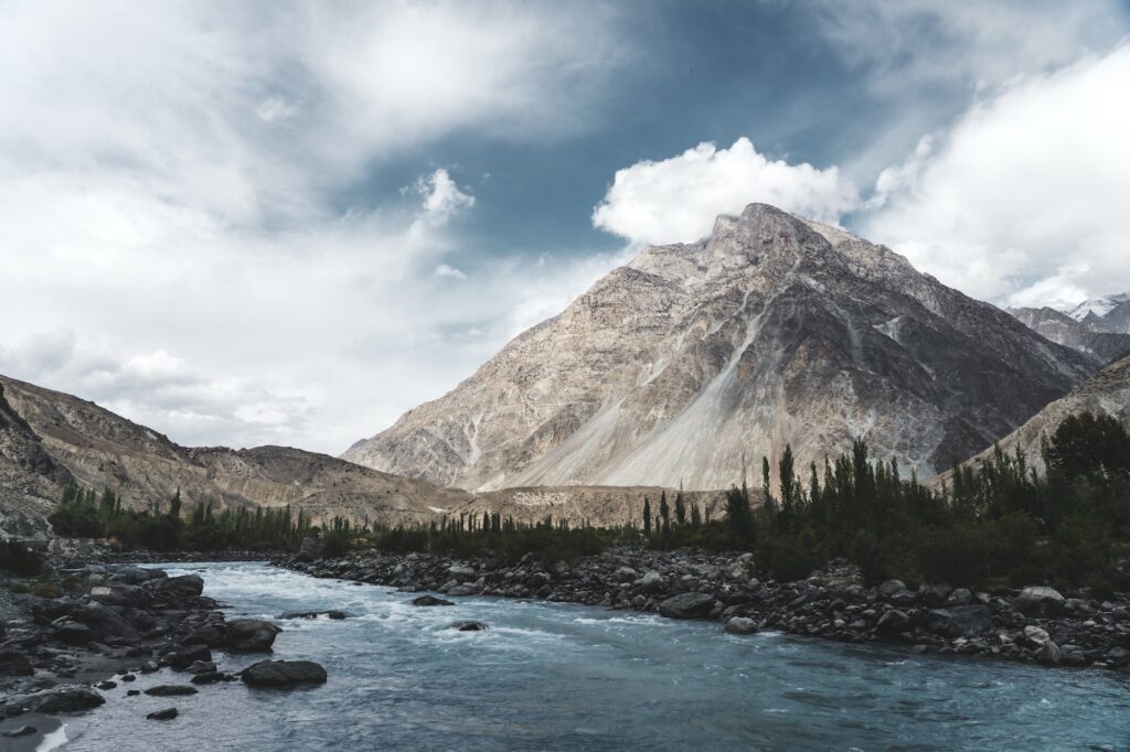 Beautiful Himalayas mountains in Pakistan