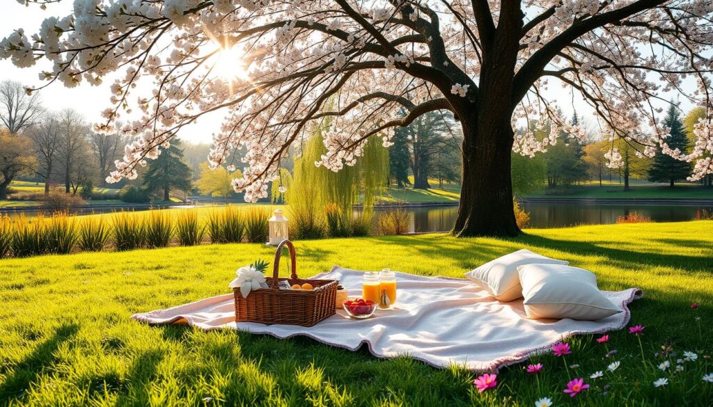 Romantic Picnic in the Park